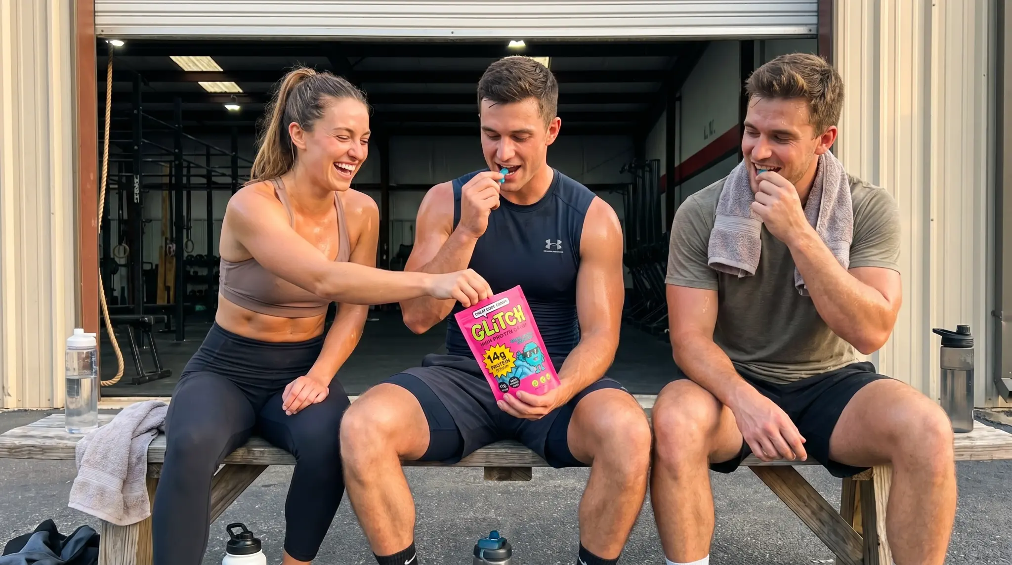 GLiTCH Candy — Gym crew